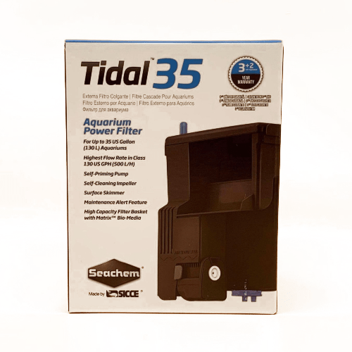 Seachem Tidal 55 Power Filter back